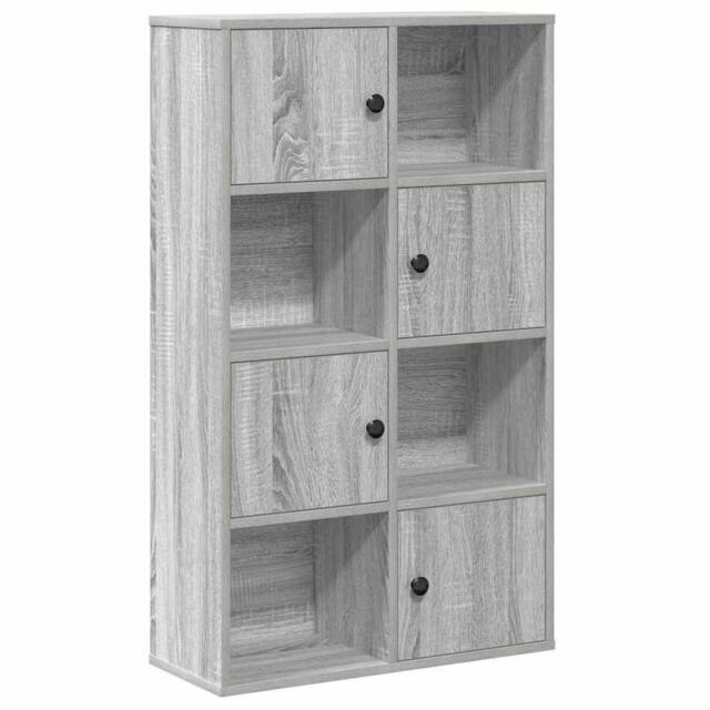 Berkfield Home Bookcase Grey Sonoma 60x24x101.5 cm Engineered Wood - image 1