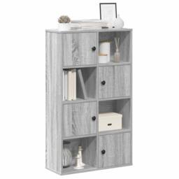 Berkfield Home Bookcase Grey Sonoma 60x24x101.5 cm Engineered Wood - thumbnail 2