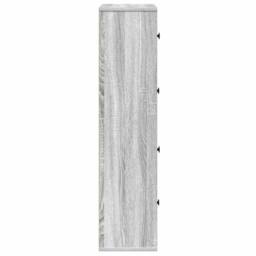 Berkfield Home Bookcase Grey Sonoma 60x24x101.5 cm Engineered Wood - thumbnail 6