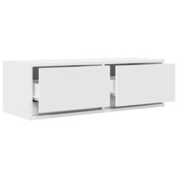 Berkfield Home TV Cabinets 2 pcs White 80x31x25.5 cm Engineered Wood - thumbnail 5