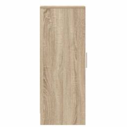 Berkfield Home Shoe Cabinet Sonoma Oak 32x35x92 cm Engineered Wood in Brown - Size: 32 x 35 x 92 cm - thumbnail 6