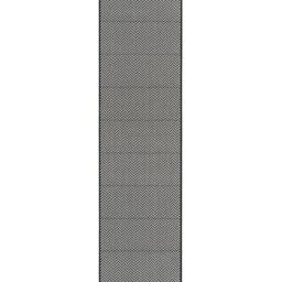 Kukoon Grey Herringbone Cut to Measure Stair Carpet Runner Rug - Size: 60 cm x 1320 cm - thumbnail 4