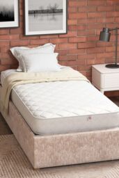 Aspire Comfort Memory Foam Mattress in White - Size: Small Single