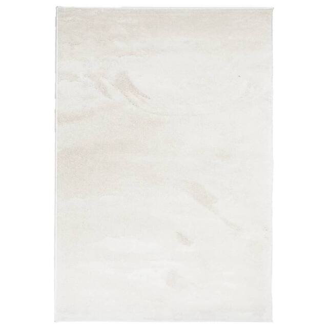 Berkfield Home Rug OVIEDO Short Pile Beige 200x280 cm - Size: Medium - image 1
