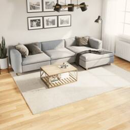 Berkfield Home Rug OVIEDO Short Pile Beige 200x280 cm - Size: Medium - thumbnail 2