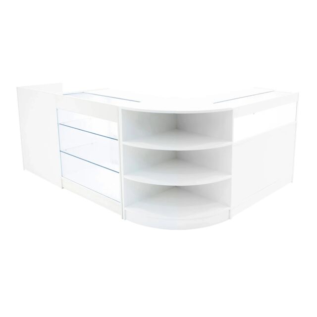 Monstershop Hyperion LED Shop Counter Set K900, B900, TB60 & LM60 - White - image 1
