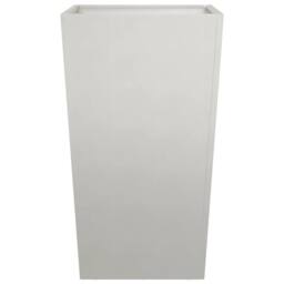 Berkfield Home Garden Planter 45x45x75 cm Stainless Steel in Light Grey - Size: 45 x 45 x 75 cm - thumbnail 4