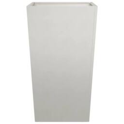 Berkfield Home Garden Planter 45x45x75 cm Stainless Steel in Light Grey - Size: 45 x 45 x 75 cm - thumbnail 5