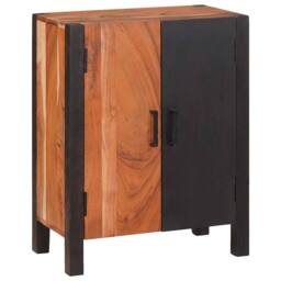 Berkfield Home Modern Buffets & Sideboards Brown 55 x 30 x 75 cm Solid acacia wood - thumbnail 1