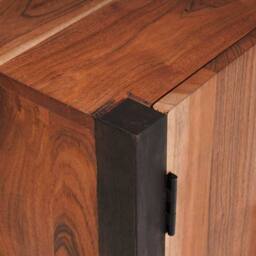 Berkfield Home Modern Buffets & Sideboards Brown 55 x 30 x 75 cm Solid acacia wood - thumbnail 8