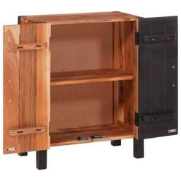 Berkfield Home Modern Buffets & Sideboards Brown 55 x 30 x 75 cm Solid acacia wood - thumbnail 4