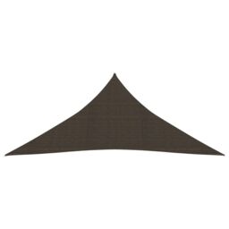 Berkfield Home Sunshade Sail 160 g/m ² Brown 4.5x4.5x4.5 m HDPE - thumbnail 2
