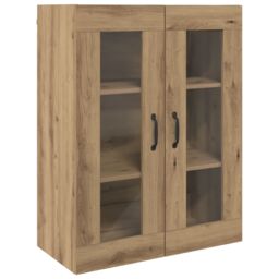 Berkfield Home Hanging Wall Cabinet Brown 69.5 x 34 x 90 cm Engineered wood - thumbnail 2