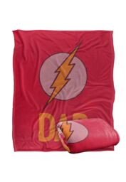 Warner Brothers The Flash Officially Licensed Silky Touch Super Soft Throw Blanket 152 x 127 cm in White - thumbnail 2