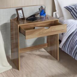 FURNOS 1 Drawer Dressing Table in Natural - thumbnail 5