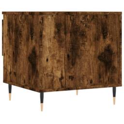 Berkfield Home Coffee Tables 2 pcs Smoked Oak 50x46x50 cm Engineered Wood in Brown - Size: 50 x 46 x 50 cm - thumbnail 9