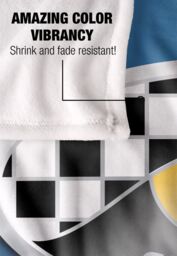 Shelby Cobra Eye Logo Silky Touch Super Soft Throw Blanket 152 X 127 cm in White - thumbnail 4
