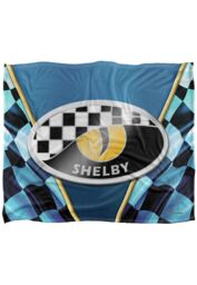 Shelby Cobra Eye Logo Silky Touch Super Soft Throw Blanket 152 X 127 cm in White - thumbnail 1