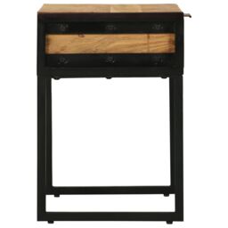 Berkfield Home Bedside Cabinet 40x35x50 cm Solid Wood Acacia in Brown - Size: 40 x 35 x 50 cm - thumbnail 5