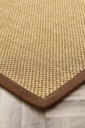 Origin s Sisal Rug Warm Natural with Dark Brown Border 120x170 in Medium Beige - Size: 120 cm x 170 cm - thumbnail 3