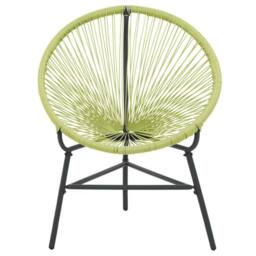 Berkfield Home Garden Acapulco Chair Poly Rattan Green - thumbnail 3