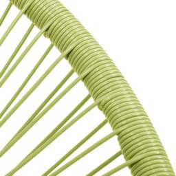 Berkfield Home Garden Acapulco Chair Poly Rattan Green - thumbnail 6