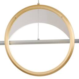 Netlighting Umbra Bar Pendant Silver 2x LED Dimmable 2700-6500K Remote Timer - thumbnail 3