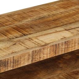 Berkfield Home TV Cabinet 120x35x45 cm Solid Mango Wood in Brown - Size: 120 x 35 x 45 cm - thumbnail 5