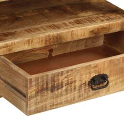 Berkfield Home TV Cabinet 120x35x45 cm Solid Mango Wood in Brown - Size: 120 x 35 x 45 cm - thumbnail 6
