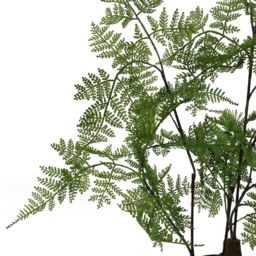 Leaf Artificial Natural Moss Base Fern Foliage Plant 90cm in Green - thumbnail 5