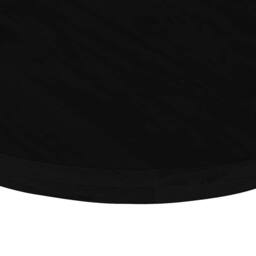 Berkfield Home Table Top Dark Brown 100x50x4 cm Solid Wood Oak Oval in Black - Size: 100 x 50 x 4 cm - thumbnail 8