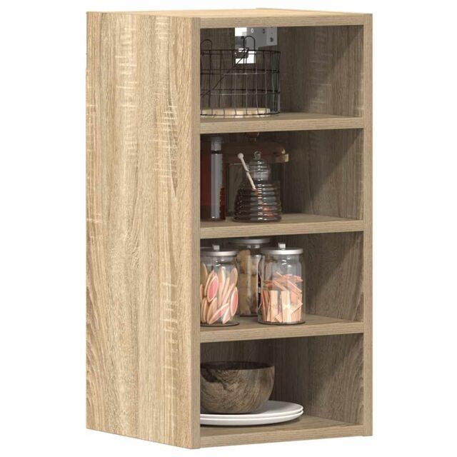 Berkfield Home Hanging Cabinet Sonoma Oak 30x29.5x60 cm Engineered Wood in Brown - image 1