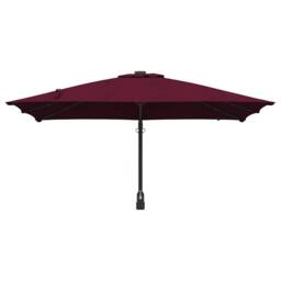 Berkfield Home Garden Parasol Bordeaux red 248, 5 x 247, 5 x 119 cm Fabric in Burgundy - thumbnail 4
