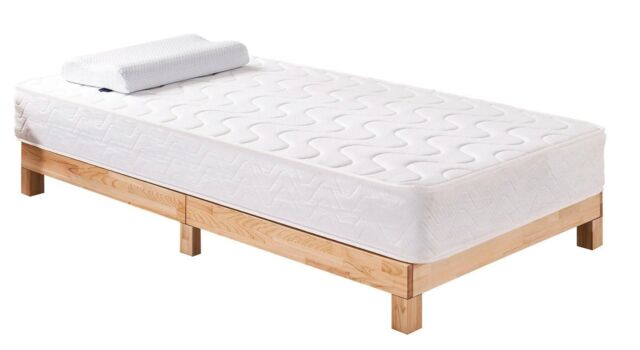 Rest Relax Pocket Flexi 1000 Mattress with Pocket Spring & Reflex Foam 18 cm deep - Ideal for all bed types in White - Size: Double - image 1