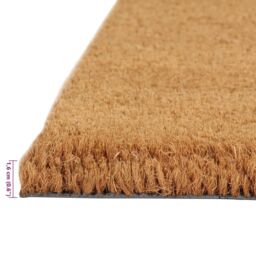 Berkfield Home Door Mats 5 pcs Natural 40x60 cm Tufted Coir in Brown - thumbnail 6
