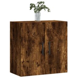 Berkfield Home Wall Cabinet Smoked Oak 60x31x60 cm Engineered Wood in Brown - Size: 60 x 31 x 60 cm - thumbnail 3