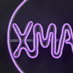 Samuel Alexander 51cm x 30cm Neon Flex Christmas Bauble with Multi-Coloured LEDs - Size: 51 cm x 30 cm - thumbnail 5