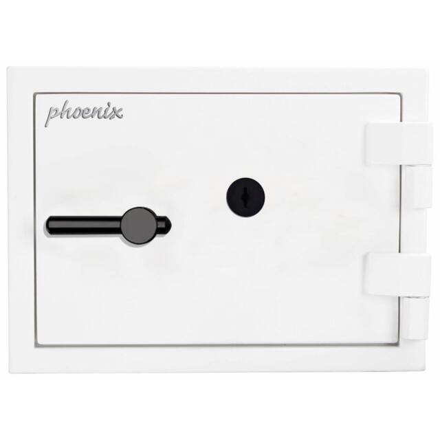 Phoenix Safe Company Phoenix Fortress SS1451K Security Safe w/ Double-Bitted Key Lock, 10L in White - Size: 250 cm x 35 cm - image 1