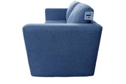 DS Living The Brenta 2 Seater Slide Storage Sofa in Navy - thumbnail 4