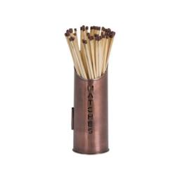 Hill Interiors Three Piece Fire Wood Bucket Set in Copper - thumbnail 4