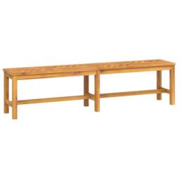 Berkfield Home Beautiful Garden Bench 180 cm Solid Wood Acacia in Brown - thumbnail 3
