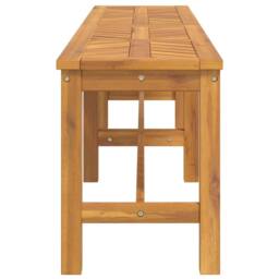 Berkfield Home Beautiful Garden Bench 180 cm Solid Wood Acacia in Brown - thumbnail 4