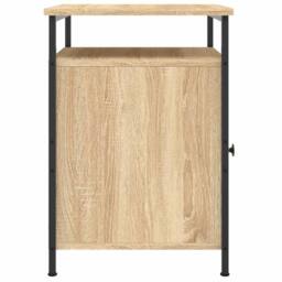 Berkfield Home Bedside Cabinets 2 pcs Sonoma Oak 40x42x60 cm Engineered Wood in Brown - Size: 40 x 42 x 60 cm - thumbnail 8