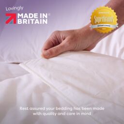 Slumberdown Wonderful Wool Mediumweight Duvet in White - Size: Double - thumbnail 9