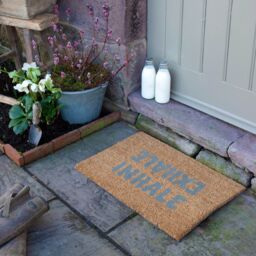 Artsy Mats Inhale Exhale Doormat (60 x 40cm) in Brown - Size: 40 cm x 60 cm - thumbnail 3