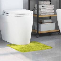 Berkfield Home Bath Mat U-Shaped Green 50x50 cm Polypropylen Non-Slip - Size: Medium - thumbnail 2