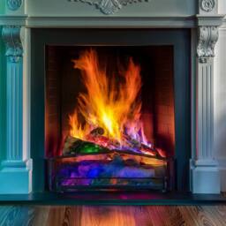 CrazyGadget Rainbow Fire Colour Changing Flames - Pack of 100 - thumbnail 5