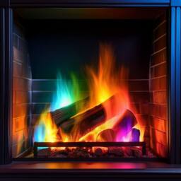 CrazyGadget Rainbow Fire Colour Changing Flames - Pack of 100 - thumbnail 4