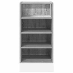 Berkfield Home Bottom Cabinet Grey Sonoma 40x44.5x81.5 cm Engineered Wood - thumbnail 4