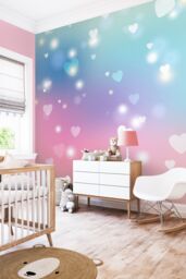 Origin Murals Sweet Hearts Wall Mural - Size: W350 cm x H280 cm - thumbnail 3